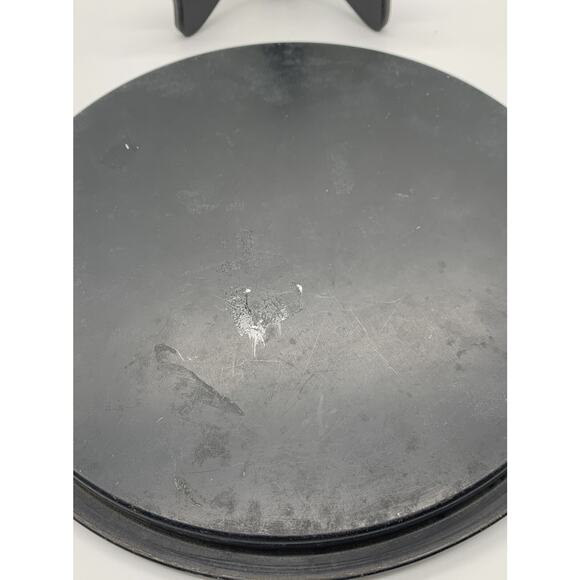 Folk Art Amish Barn Dance Hand Painted Metal Tray Vintage MCM 2 Read - Picture 6 of 7